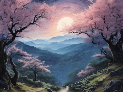 春山夜月，于良史笔下的诗意邂逅