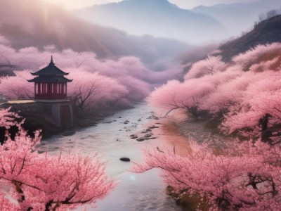 杏花春色，一色杏花红十里诗意与历史的交融