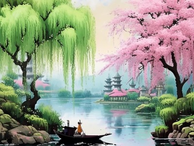 江南春·杜牧诗意解读，杜牧笔下江南春色的绝美画卷