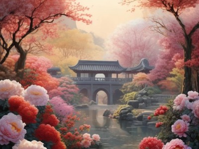 古诗词中的百花春意，意境与哲理探寻之旅