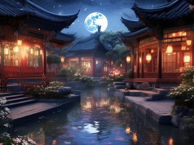 正月十七夜月华映园，古韵新译芳园映练