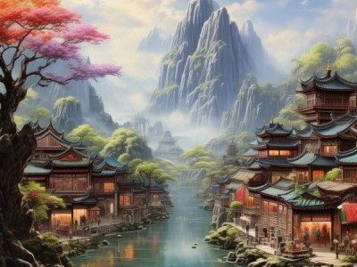 唐风西塞，山水画卷中的唐朝图景