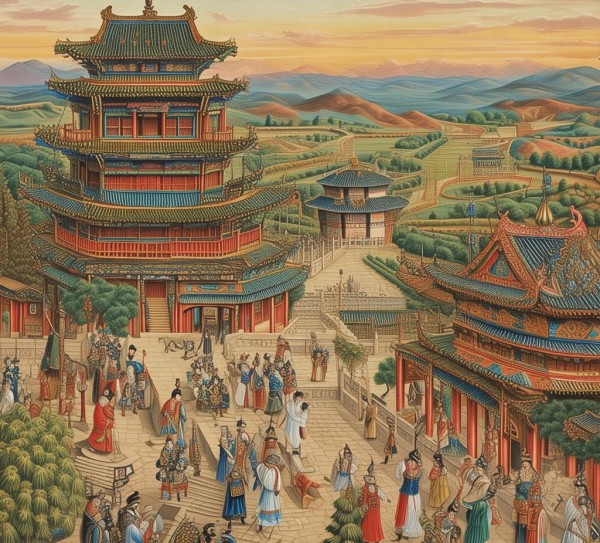 胡曾七雄诗篇，咏史绘就的唐朝七雄风华图,胡曾七雄诗篇，咏史绘就的唐朝七雄风华图,韵味,第1张