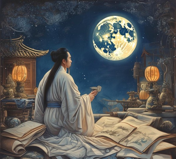 十五夜望月古诗，跨越时空的审美之旅,十五夜望月古诗，跨越时空的审美之旅,秋思,第1张