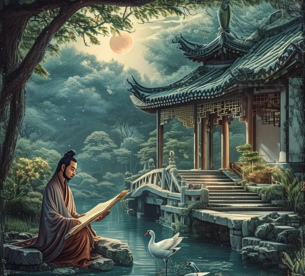 古韵译鹅诗，翻译之旅共传承,古韵译鹅诗，翻译之旅共传承,意境,诗意,韵味,第1张