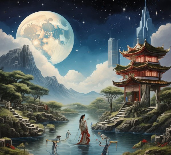 古今交融，诗意穿梭，两首古诗的中英翻译之旅,古今交融，诗意穿梭，两首古诗的中英翻译之旅,意境,韵味,黄河,第1张
