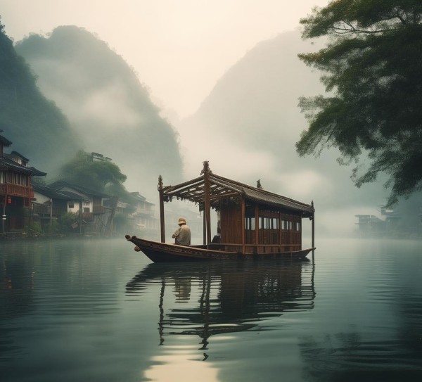 舟过安仁，古诗意境探幽与译文解读,舟过安仁，古诗意境探幽与译文解读,意境,第1张