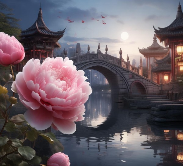 穿越时空的海棠花语，古韵新译,穿越时空的海棠花语，古韵新译,古诗词,第1张