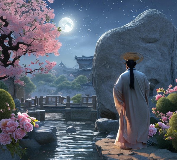 三生石畔唐风韵，千古诗词共传颂,三生石畔唐风韵，千古诗词共传颂,意境,唐朝,黄河,第1张