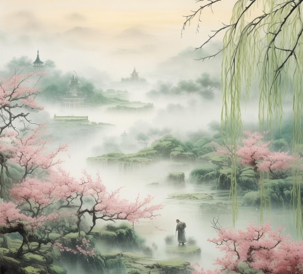 杜牧笔下的江南春，揭秘唐朝诗人创作之谜,杜牧笔下的江南春，揭秘唐朝诗人创作之谜,意境,唐朝,白居易,第1张