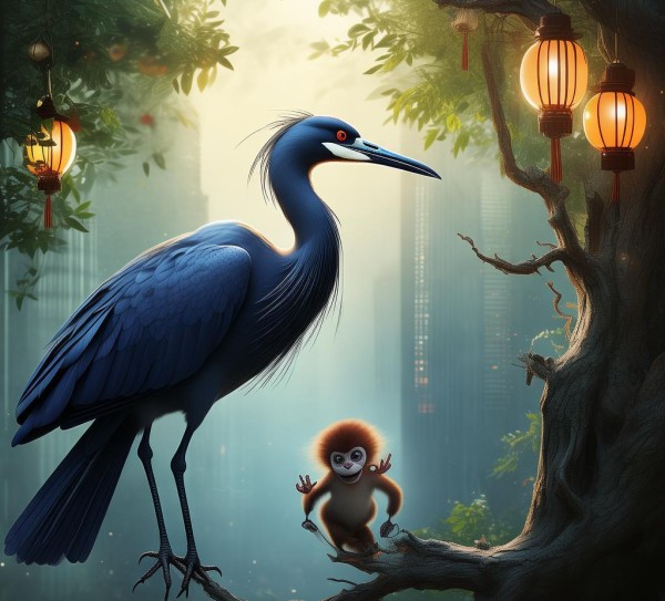 古今交融，夜鹤暁猿诗意探寻之旅,古今交融，夜鹤暁猿诗意探寻之旅,意境,诗意,智慧,第1张