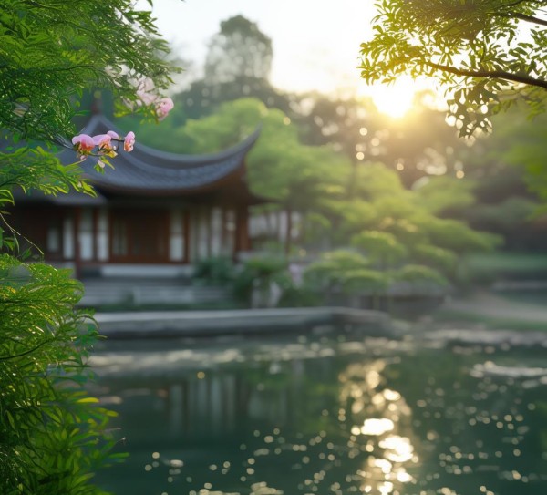 唐代诗人孟浩然笔下的禅意景空寺若兰,唐代诗人孟浩然笔下的禅意景空寺若兰,意境,智慧,第1张