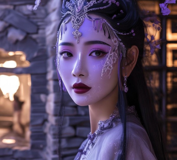 古代妆容之谜，涴燕脂映衬下的古韵魅力,古代妆容之谜，涴燕脂映衬下的古韵魅力,智慧,第1张