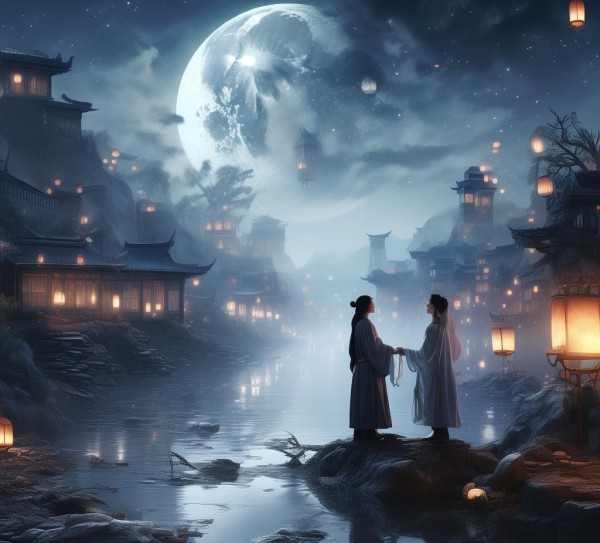 穿越时空的七夕，河耿月凉时情缘记,穿越时空的七夕，河耿月凉时情缘记,诗意,珍惜,邂逅,第1张