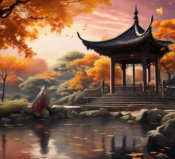 秋思郑巢诗意译赏,秋思郑巢诗意译赏,意境,韵味,秋思,第1张
