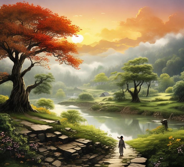 范成大集，田园四时杂兴中的自然诗意与人生智慧,范成大集，田园四时杂兴中的自然诗意与人生智慧,诗意,第1张