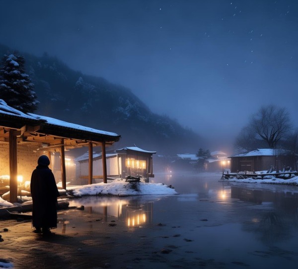 邯郸冬至夜乡愁涌动,邯郸冬至夜乡愁涌动,冬至夜,第1张