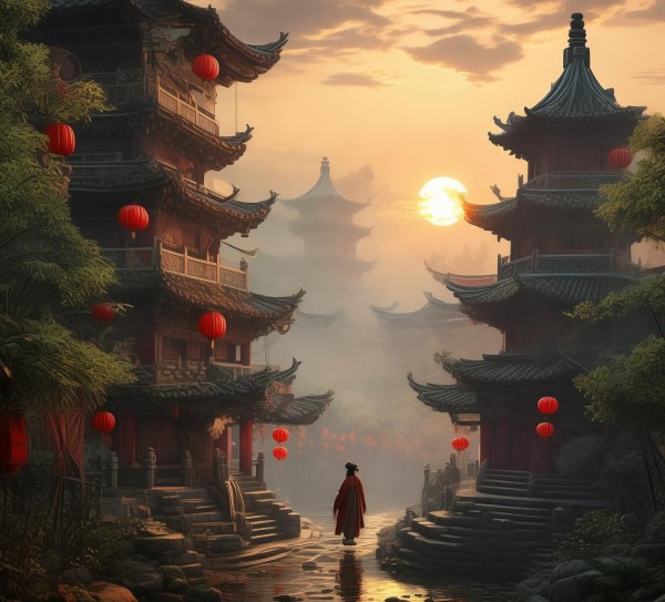古韵双日，探寻古诗词中的智慧之光,古韵双日，探寻古诗词中的智慧之光,韵味,智慧,第1张